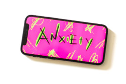 telefono con parola anxiety