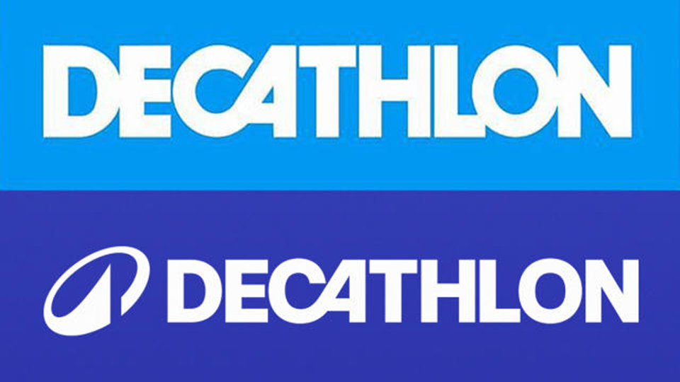 decathlon new logo vs old