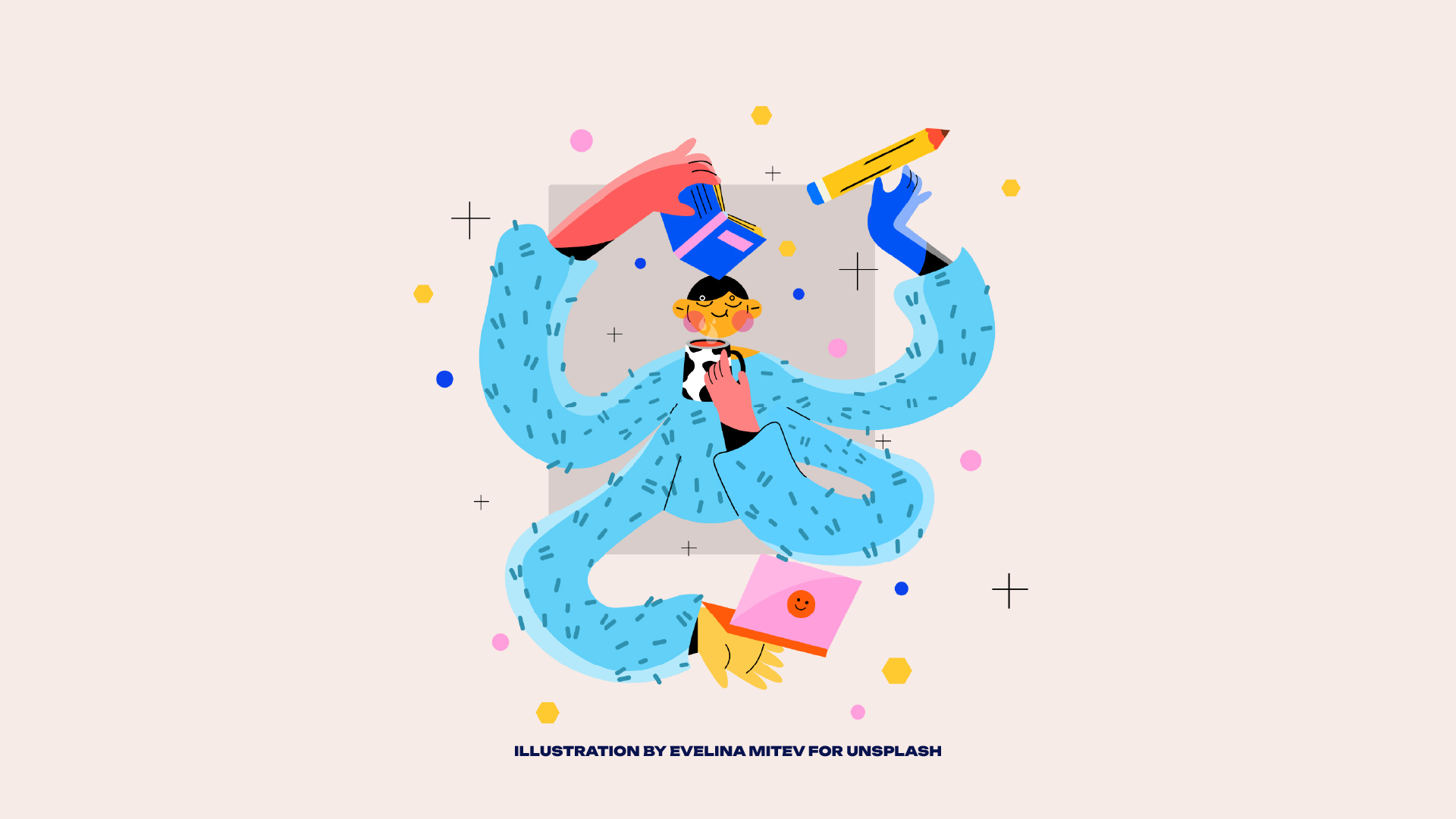 Illustration by Evelina Mitev for Unsplash