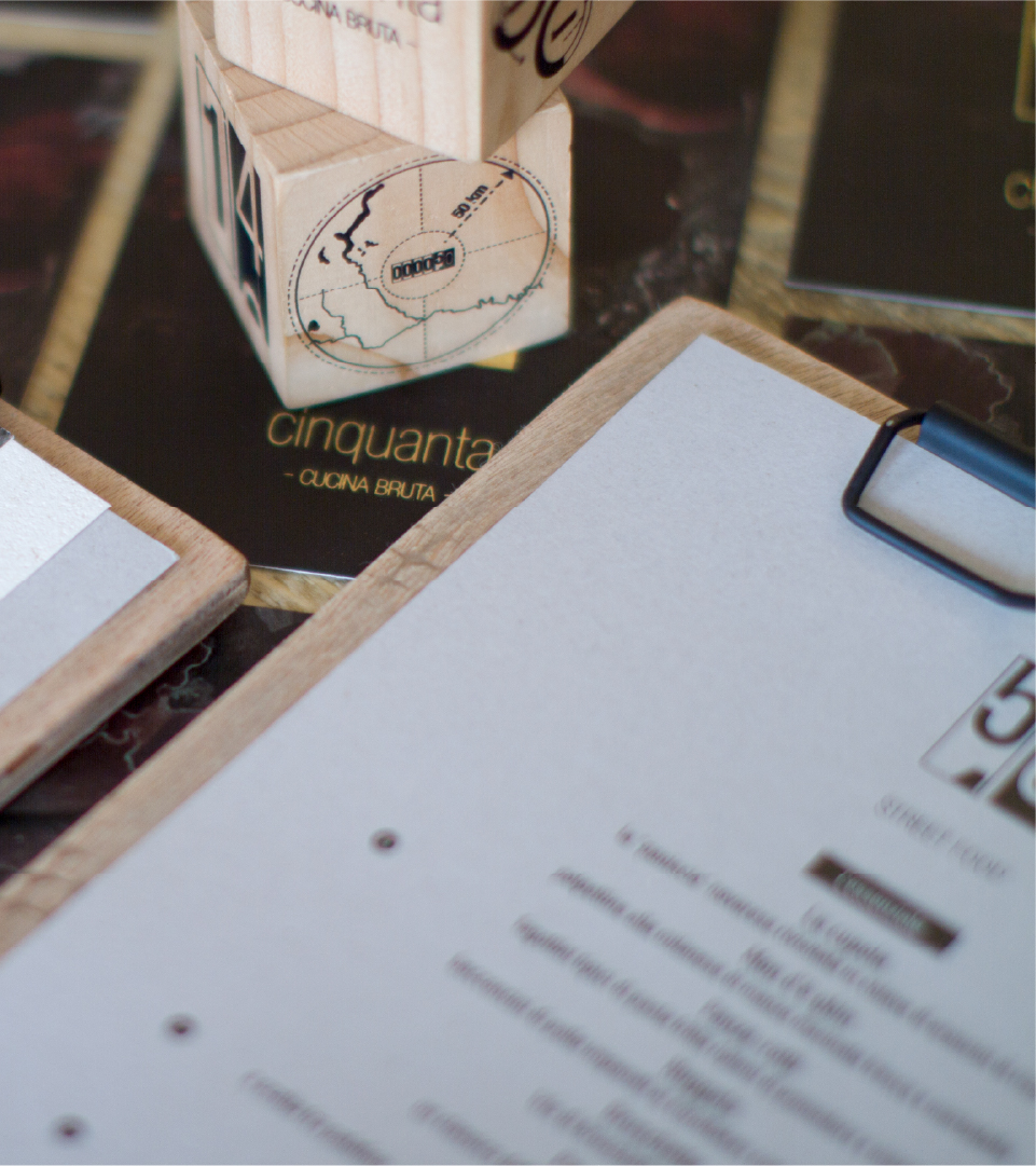 Osteria 50 stationery