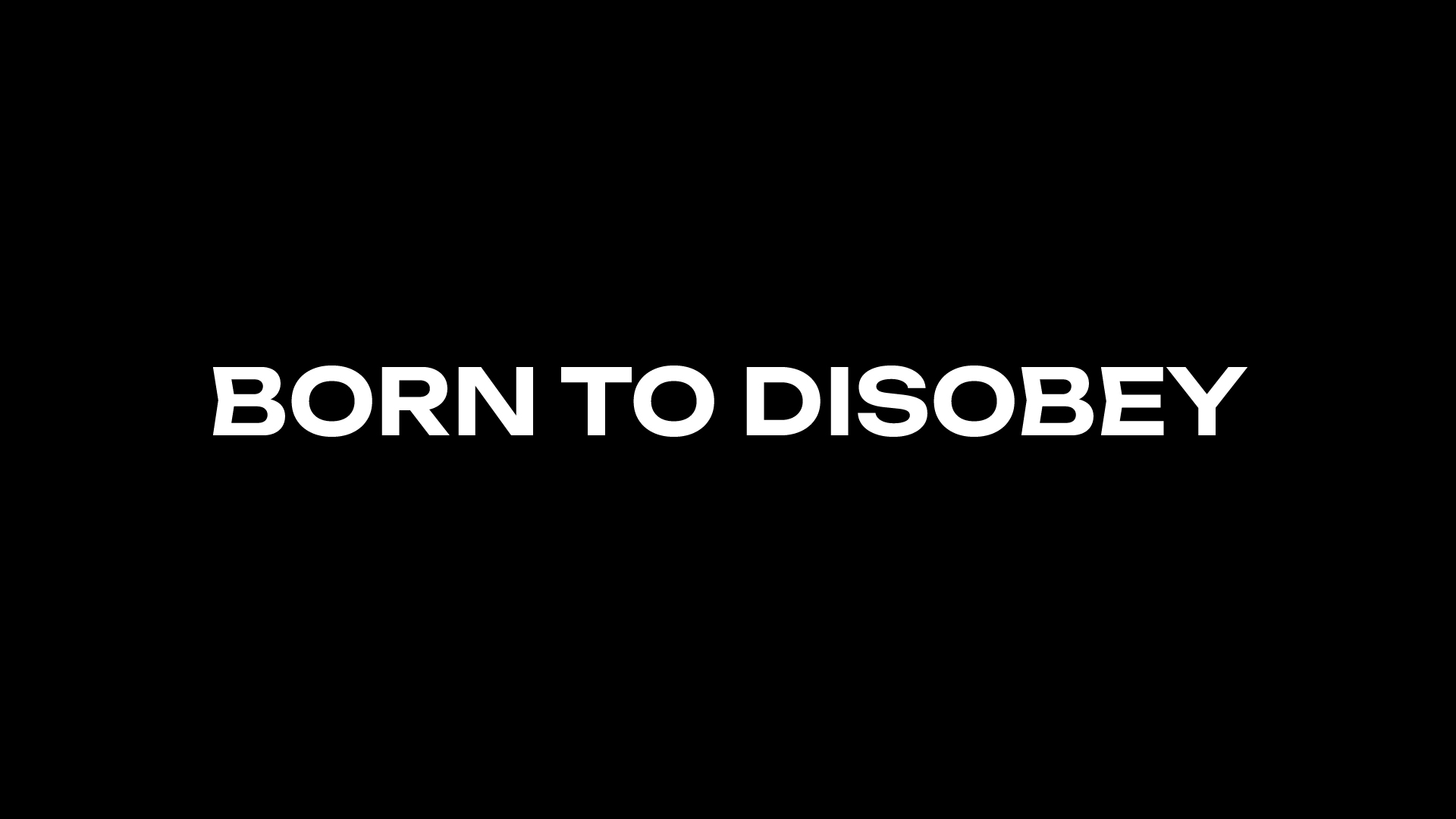 Born to Disobey - Desigual