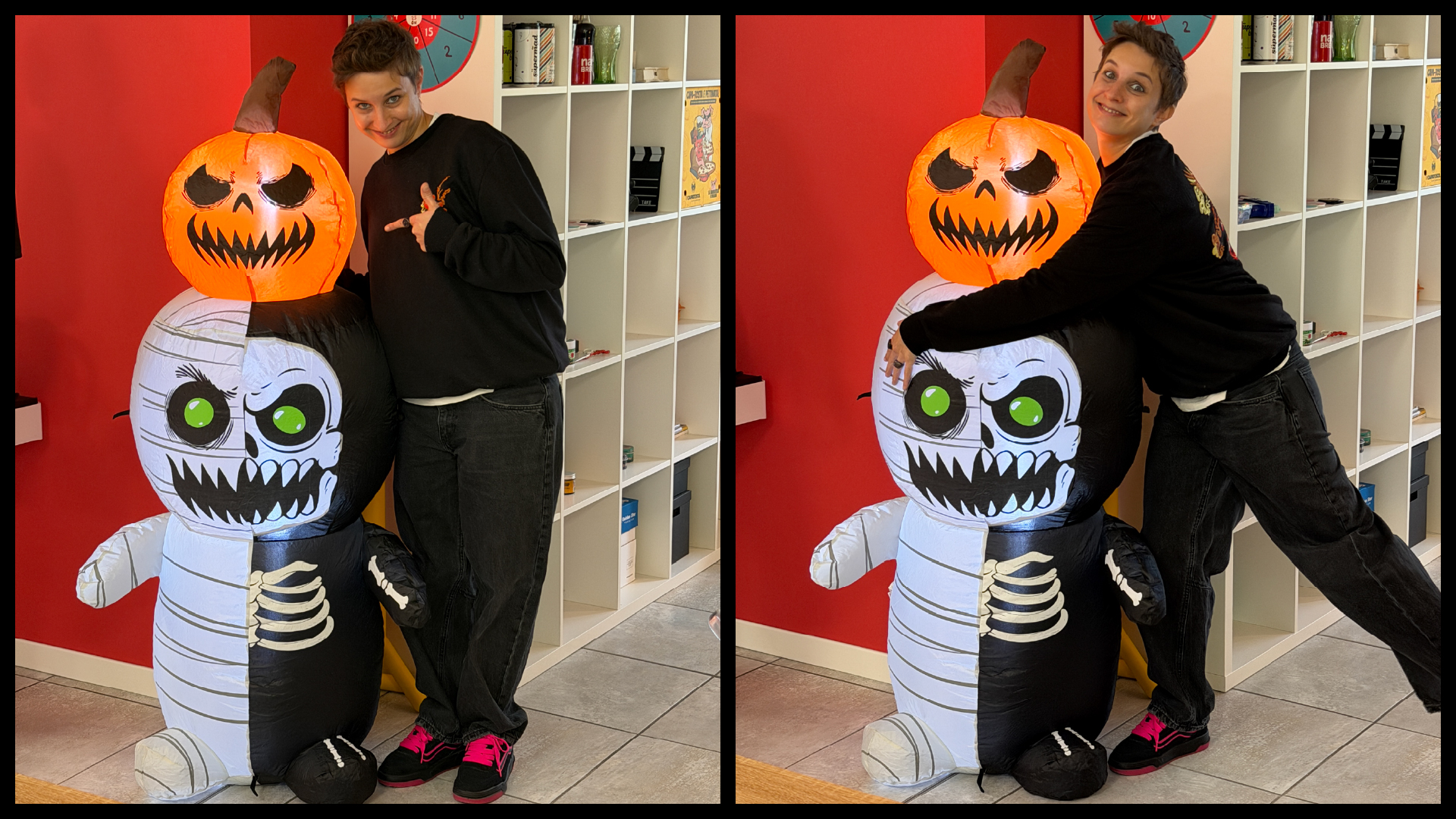 Zac mascotte halloween